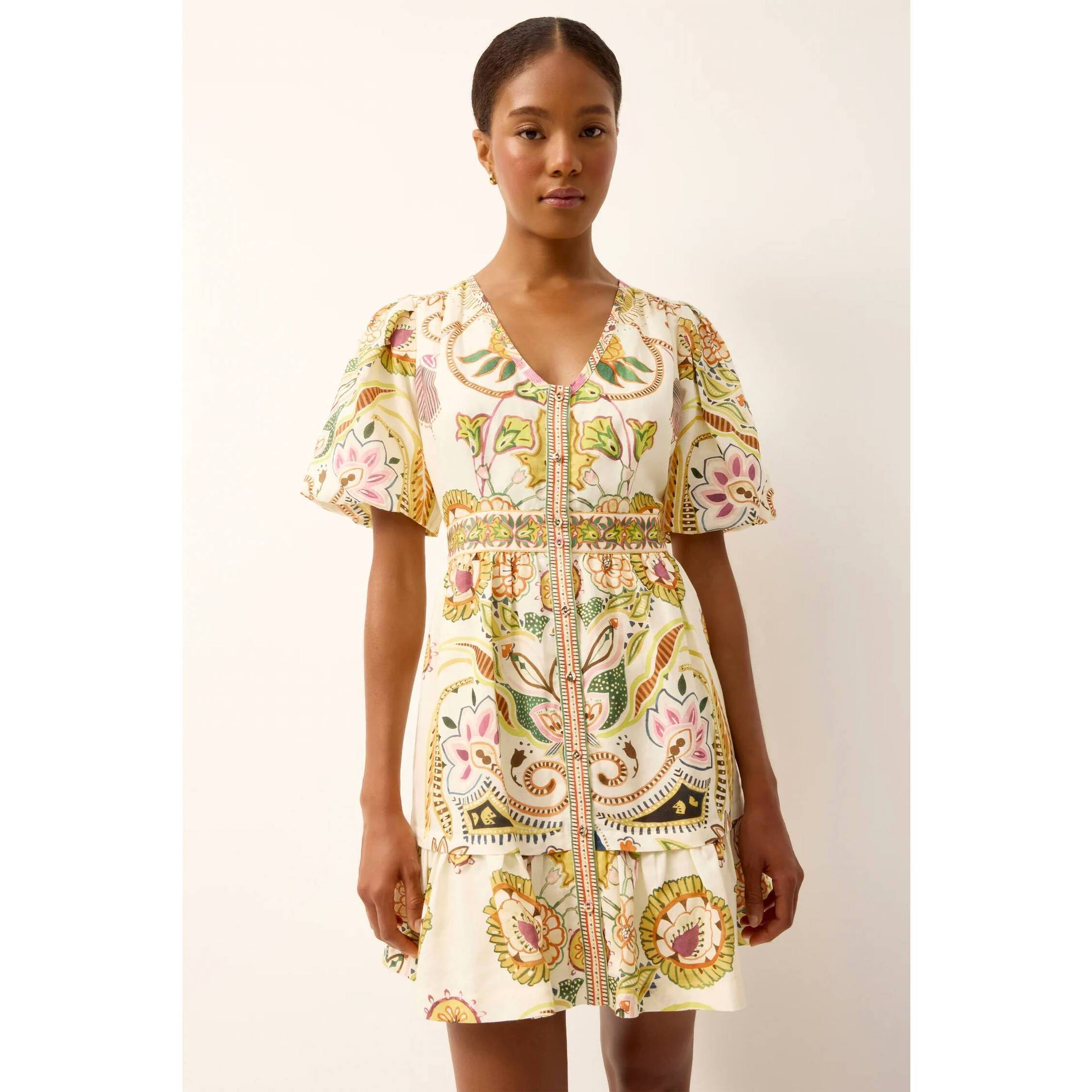 New Marie Oliver Gwyneth Mini Dress In Haven
